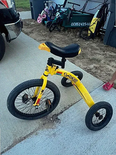 Cyco Cycle 3 Wheel Trike Fun Big Wheel Unicycle Trainer!