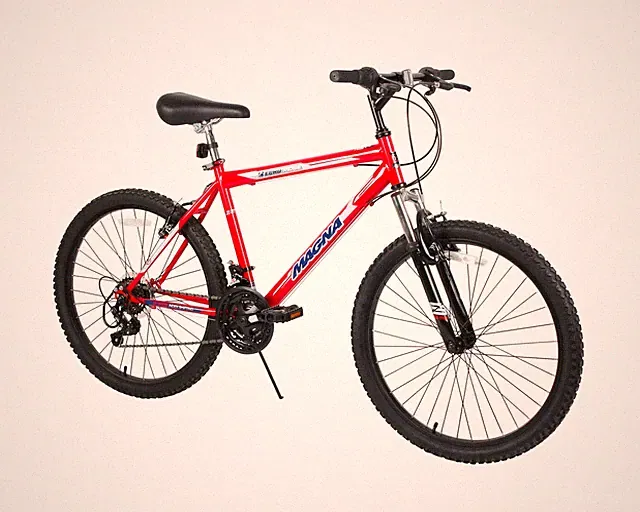 Dynacraft Hardtail Echo Ridge Mountain Bike Boys 24 Inch Wheels with 18 Speed...