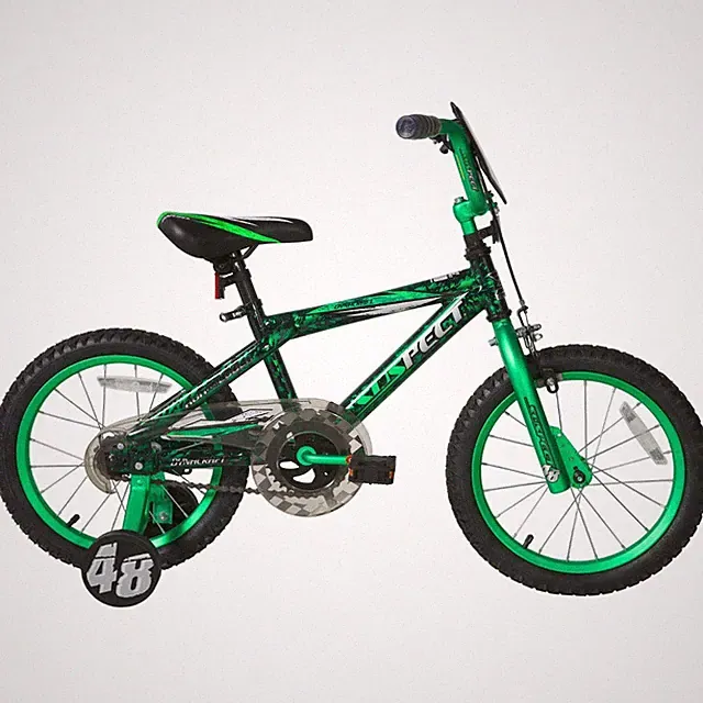 Dynacraft Suspect 16" Bike, Color:Green