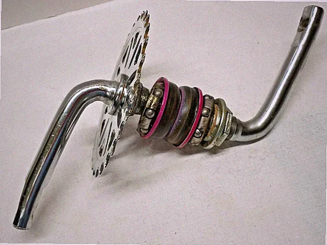 SPROCKET PEDAL ARMS CRANKSET BEARINGS DYNACRAFT BARBIE BICYCLE Model #8006-93 12